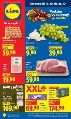 Náhled letáku Lidl aktuální leták od 19.10.2026