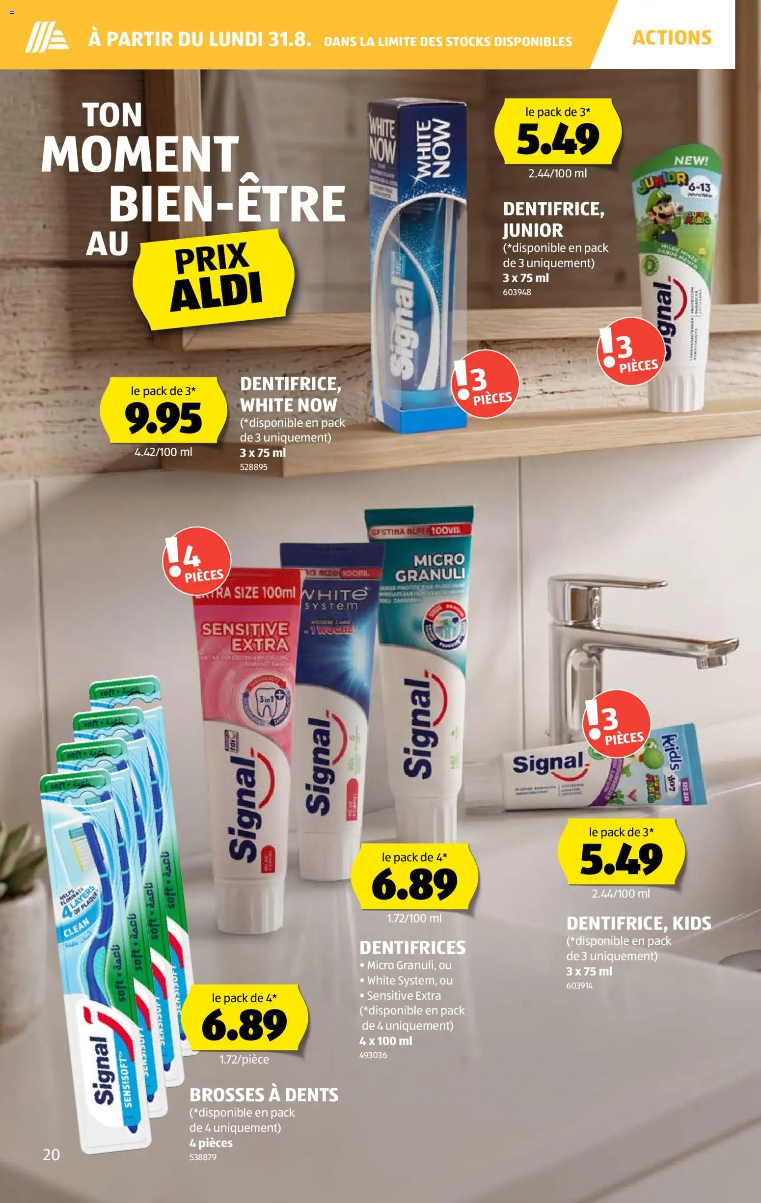 Aldi aktionen FR – gültig ab 27.08.2026 | Seite: 20