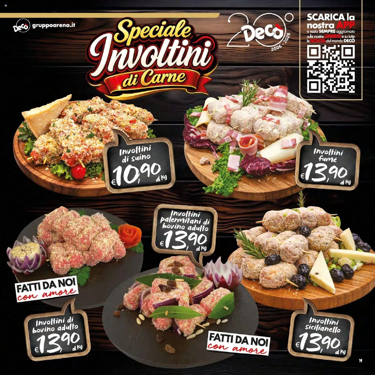 Volantino Decò del 01/09/2026 | Pagina: 19 | Prodotti: Bovino, Suino, Carne