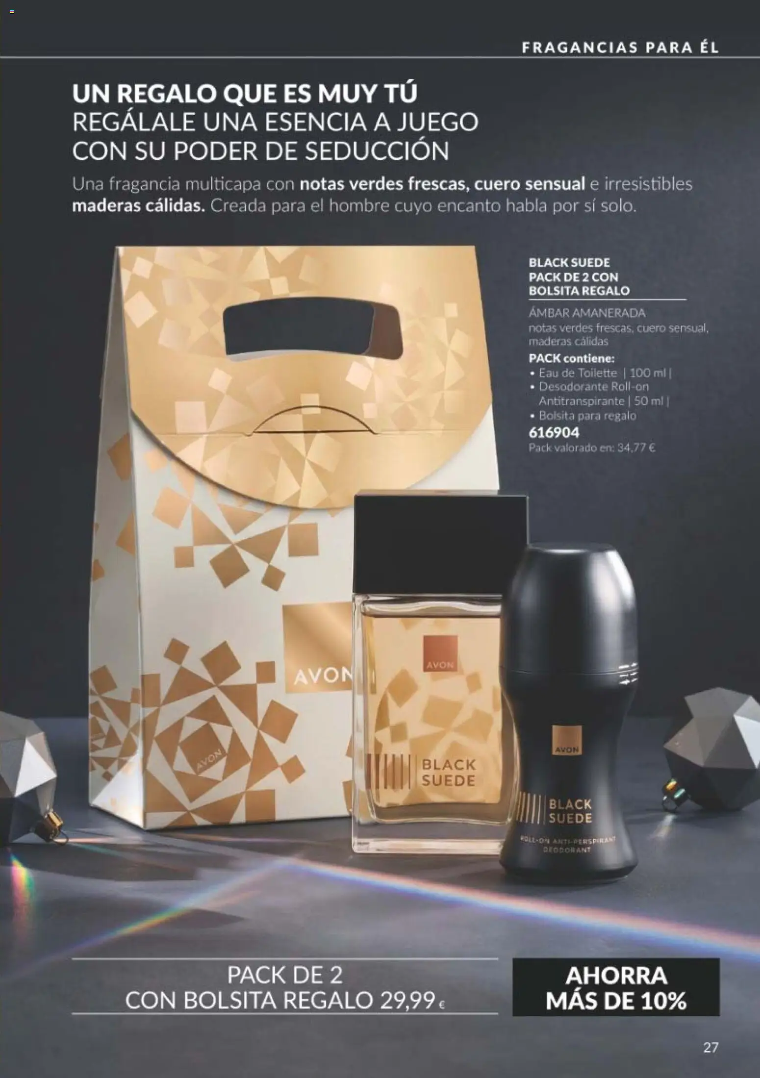 Catálogo AVON Black Friday │ válido desde el 01/11/2026 | Página: 27 | Productos: Fragancia, Eau de toilette, Desodorante, Antitranspirante