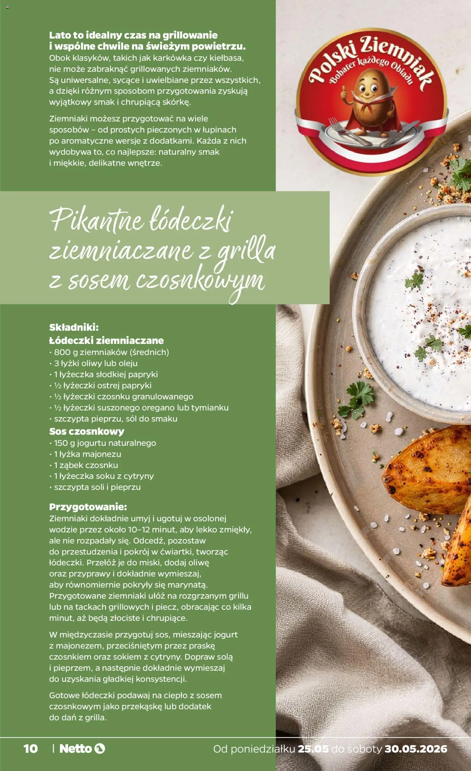 Netto gazetka od poniedziałku spożywcza od 25.05.2026 | Strona: 10 | Produkty: Oregano, Cytryny, Jogurt, Przyprawy