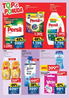 Mercator katalog - pregled Mercator kataloga - važi od 14.09.2026 | Strana: 53 | Proizvode: Deterdžent, Tečni deterdžent, Persil, Omekšivač za veš