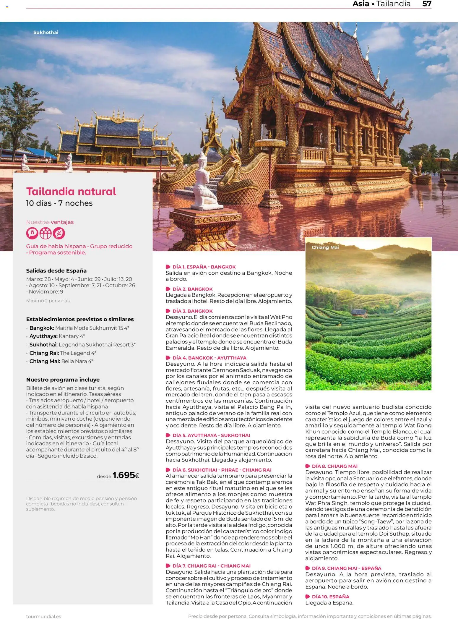 Viajes El Corte Inglés Asia y Oceanía │ válido desde el 01/01/2026 | Página: 57 | Productos: Bicicleta, Té, Bebidas