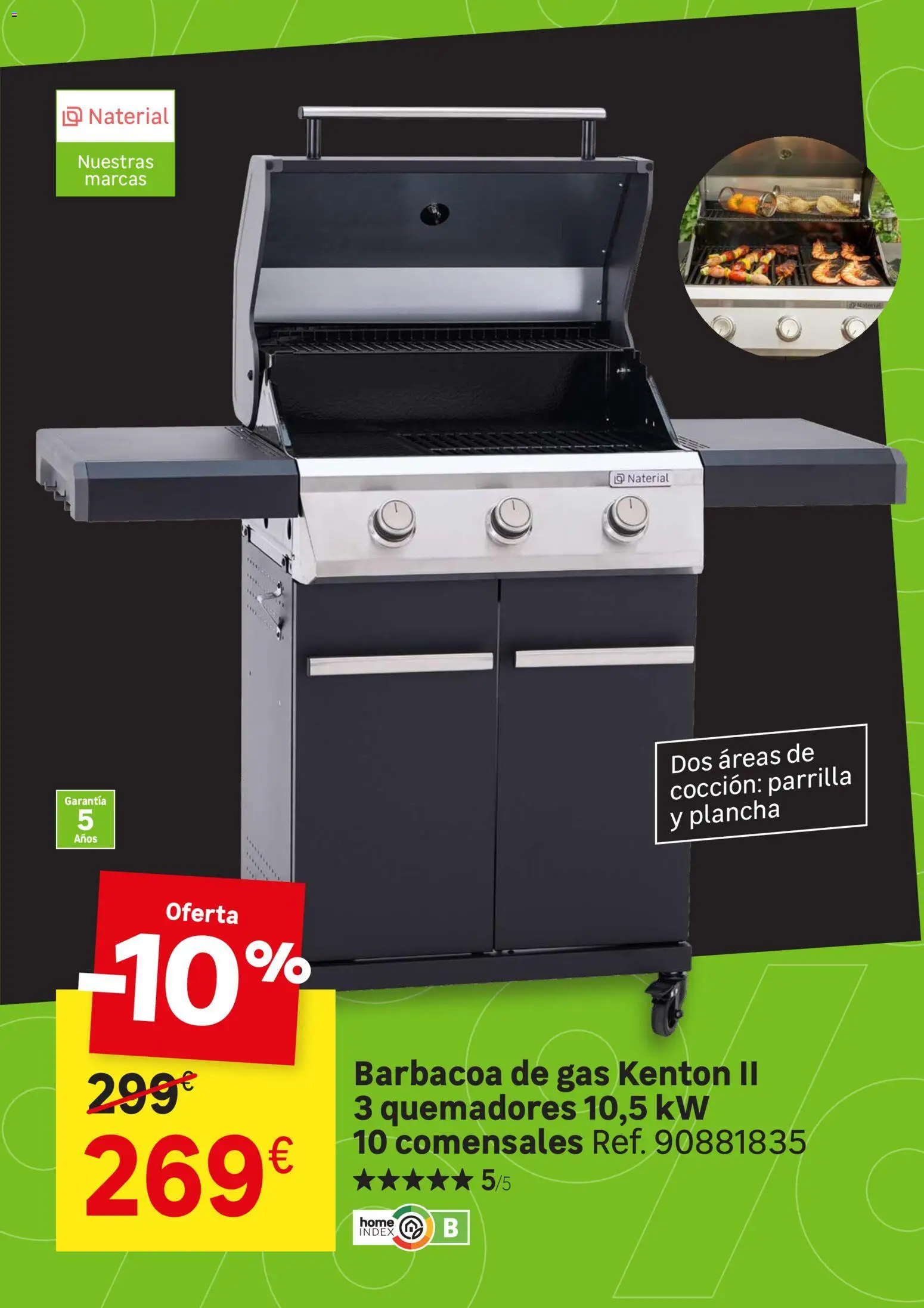 Leroy Merlin Black Friday │ válido desde el 20/10/2026 | Página: 69 | Productos: Barbacoa de gas, Barbacoa, Parrilla, Plancha