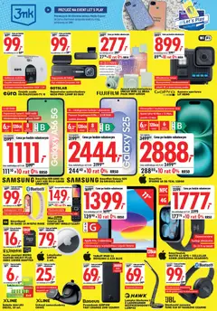 Pogląd oferty "Mediaexpert promocje - Wielkie otwarcie Warszawa" - ważna od 23.05.2026 | Strona: 4 | Produkty: Tablet, Słuchawki, Karta pamięci, Baterie