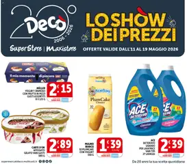 Anteprima del volantino Decò volantino MaxiStore Campania valido a partire dal 11.05.2026