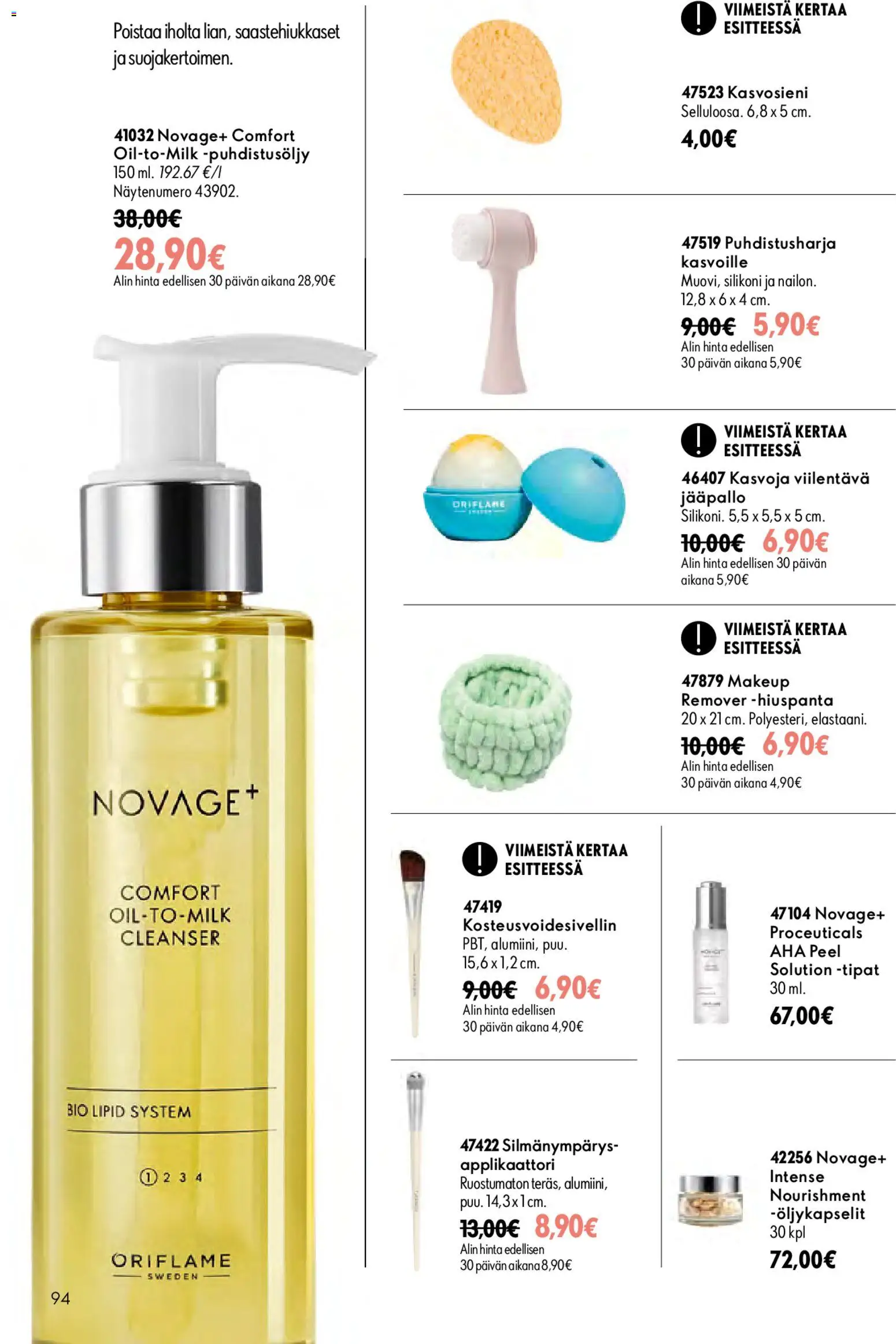 Oriflame tarjoukset – voimassa 26/08/2026 alkaen | Sivu: 94