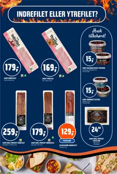 Forhåndsvisning av Coop Obs kundeavis gyldig fra 27/07/2026 | Side: 35 | Produkter: Декоративна балка, Grill, Karrysalat, Кисіль