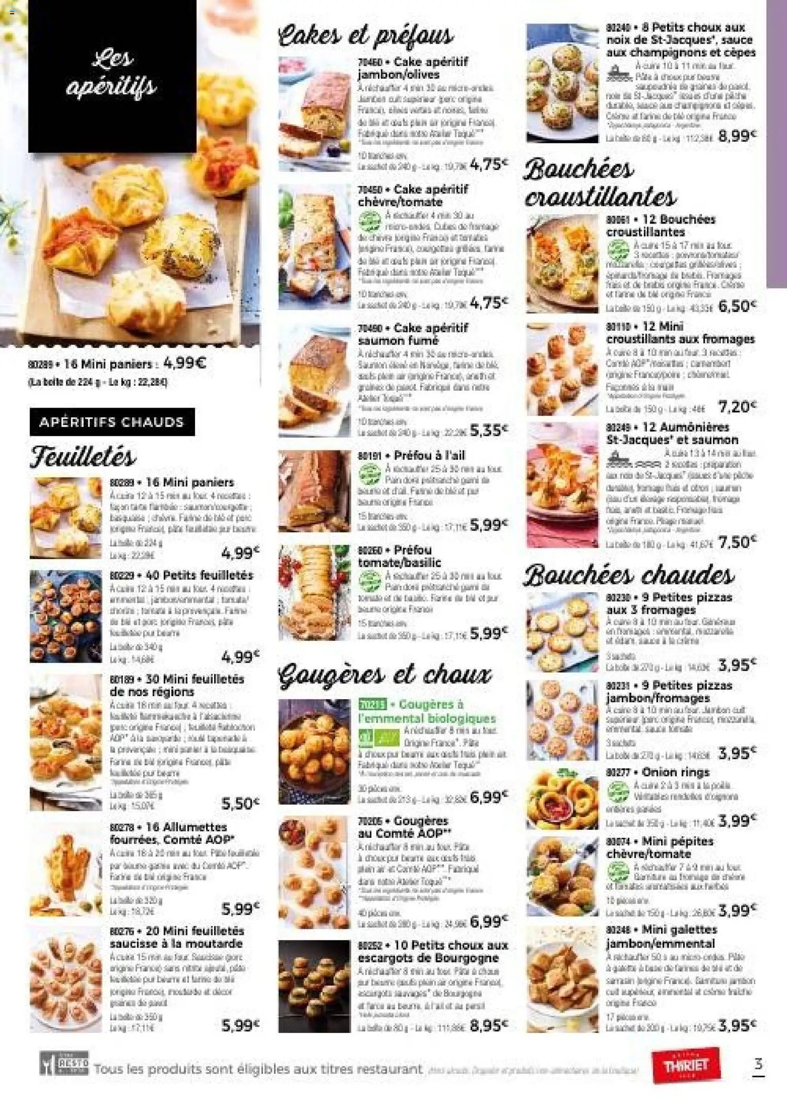 {H1} | Page: 9 | Produits: Escargots, Moutarde, Saucisse, Saumon
