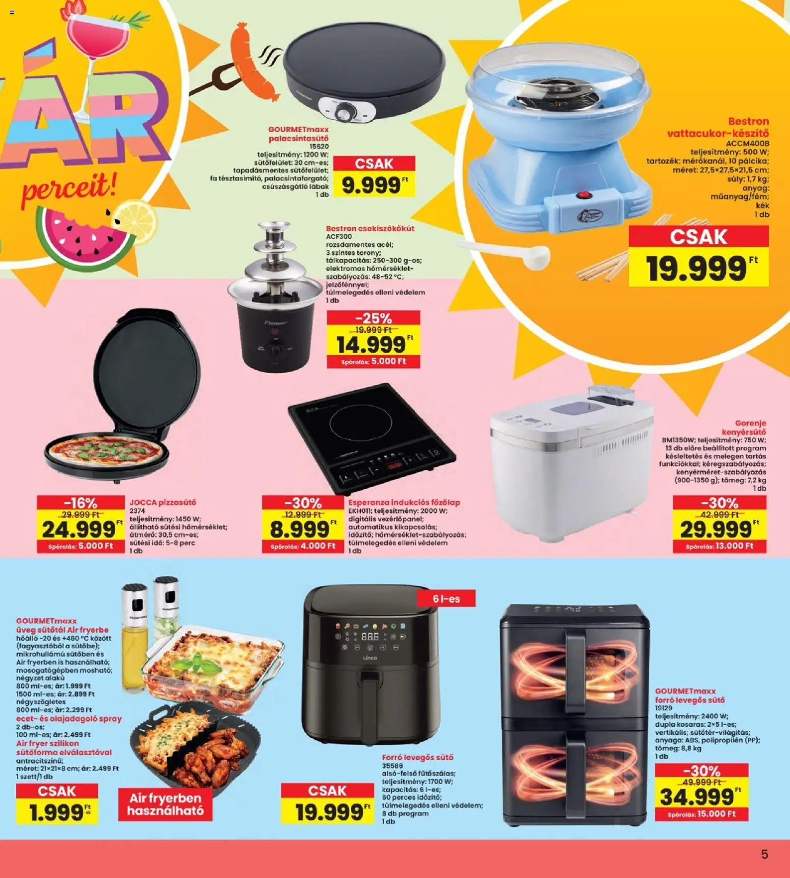 Interspar akciós ujság - amely érvényes a következő dátumtól: 14.05.2026 | Oldal: 5