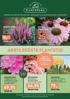 Plantorama - Tilbudsavis gyldig fra 04/09/2026