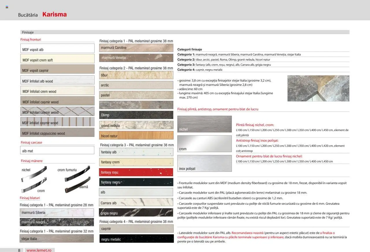 Noul catalog Lem’s – valabil de la 17.11.2023 | Pagină: 8 | Produse: Bucătărie