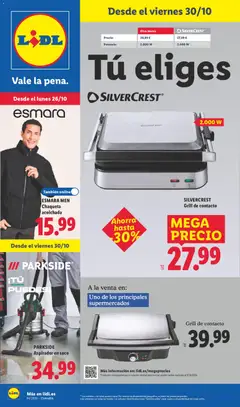 Vista previa Lidl folleto de bazar válido desde el 26/10/2026