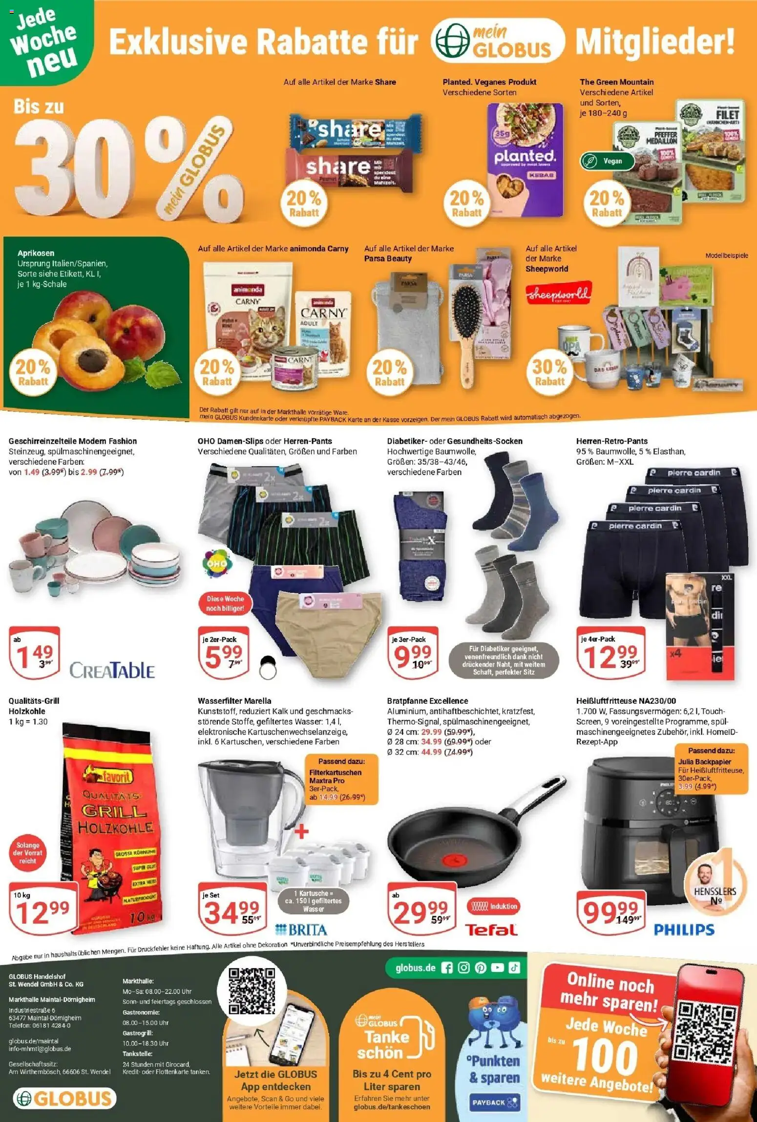 Globus Prospekt Maintal-Dörnigheim (ab 03.08.2026) » Angebote online | Seite: 30 | Produkte: Philips, Grill, Telefon, Uhr