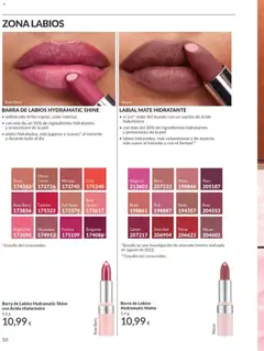 Vista previa BARRA DE LABIOS HYDRAMATIC SHINE, sofisticado brillo espejo, color intenso, con más de un 50% de ingredientes hidratantes y protectores de la piel, labios hidratados, más jugosos y suaves al instante y durante todo el día válido desde el 01.05.2026 | Página: 50 | Productos: Κρεμάστρα, Barra de labios
