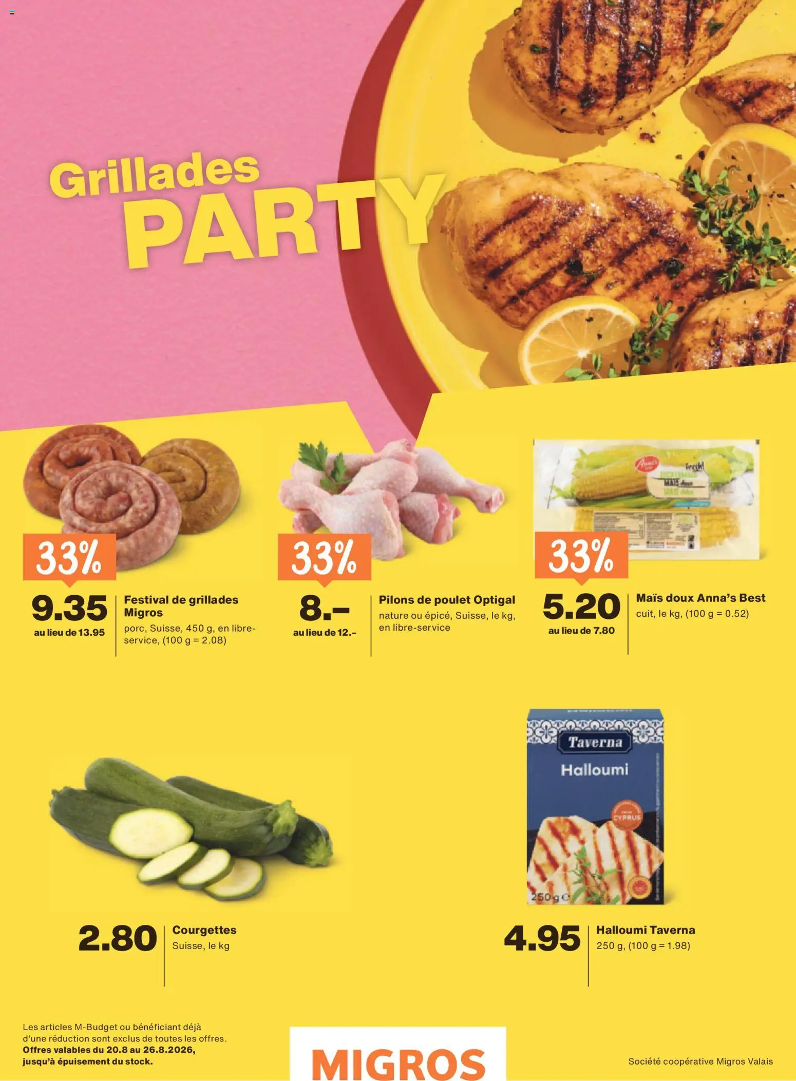 Migros aktionen Magazine FR – gültig ab 19.08.2026 | Seite: 30
