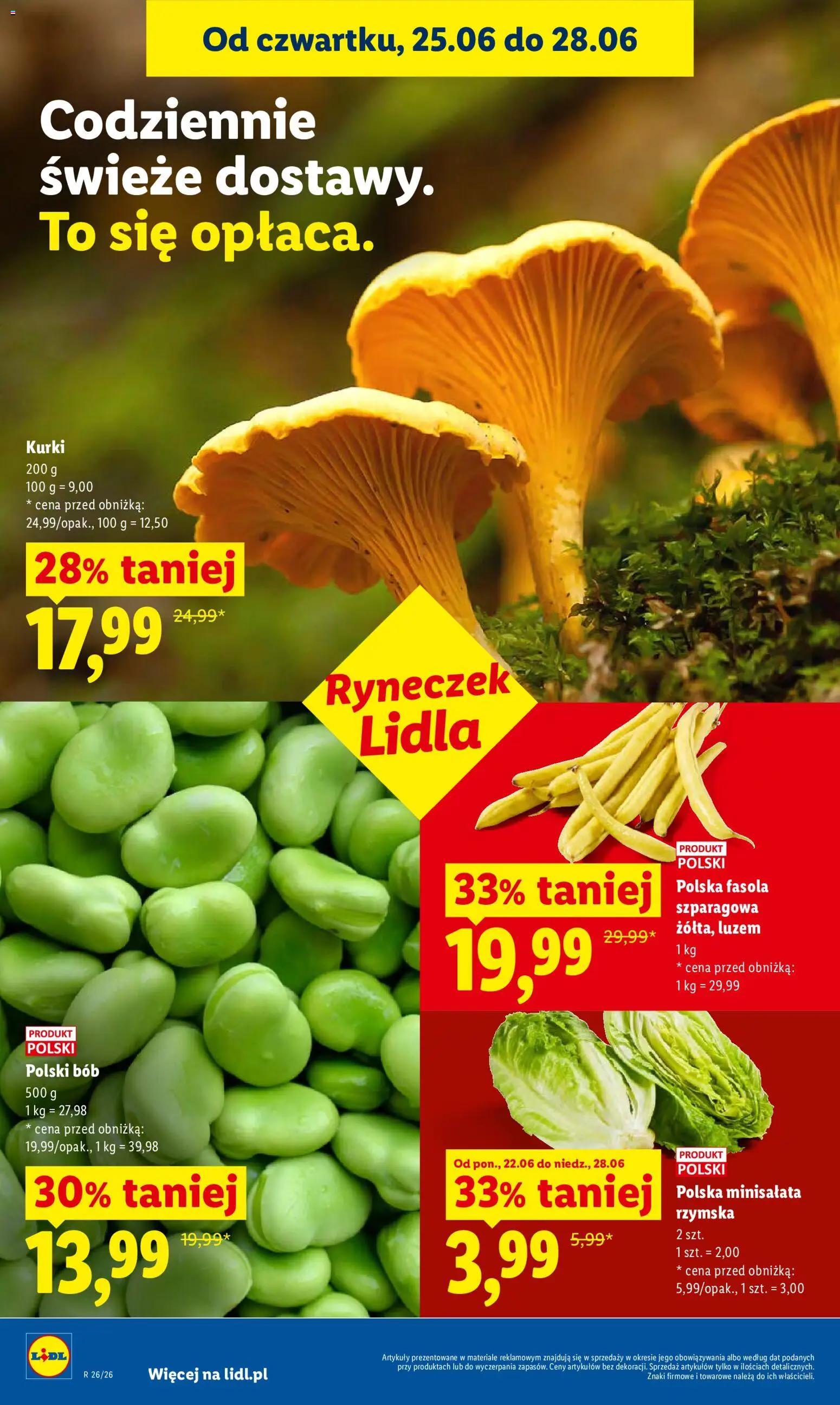 Lidl gazetka od 25.06.2026 | Strona: 36 | Produkty: Bób