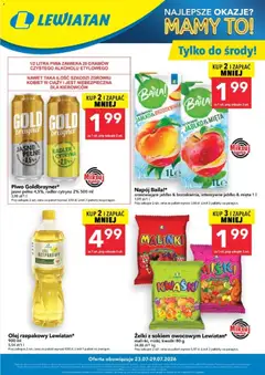 Pogląd oferty "Lewiatan gazetka - W wielopakach taniej" - ważna od 23.07.2026