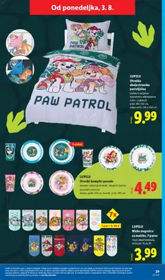 Lidl katalog akcije – veljaven od 30.07.2026 | Stran: 57 | Izdelki: Vzglavnik, Odeja, Posteljnina, Nogavice