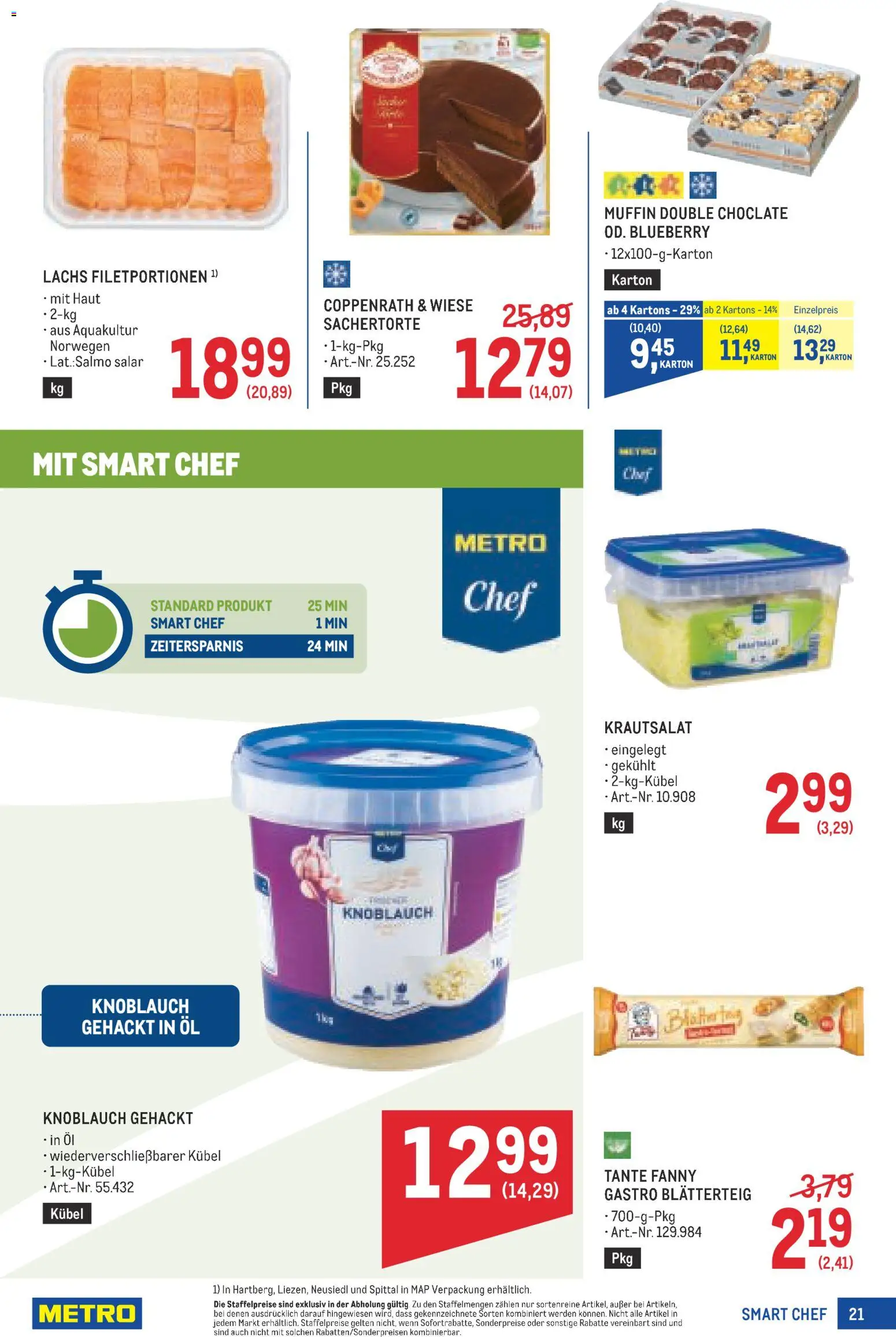 Metro angebote Profi gültig ab 01.10.2026 | Seite: 21 | Produkte: Knoblauch, Öl