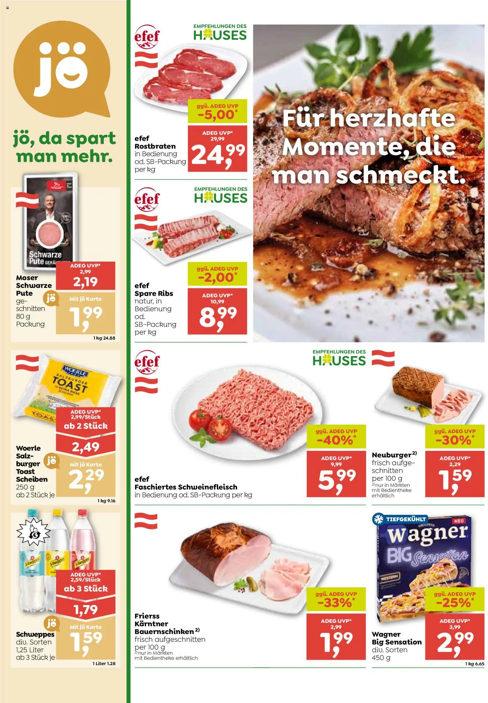 ADEG Flugblatt gültig ab 24.09.2026 | Seite: 5 | Produkte: Burger, Salz, Schweinefleisch