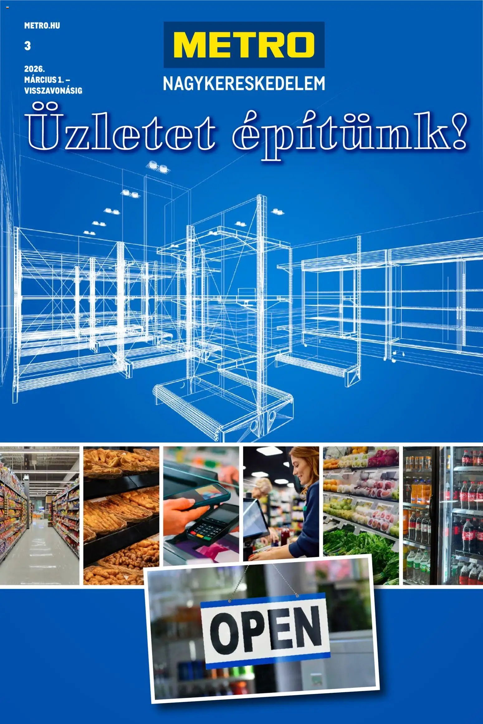 Metro akciós ujság - amely érvényes a következő dátumtól: 01.03.2026 | Oldal: 1