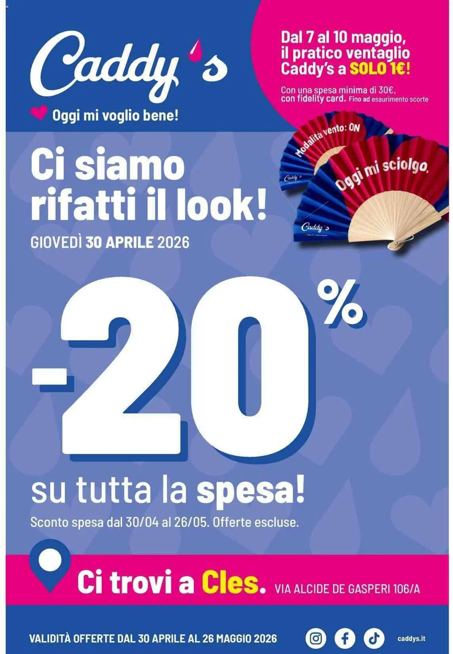 Volantino Caddy's del 30.04.2026 | Pagina: 1