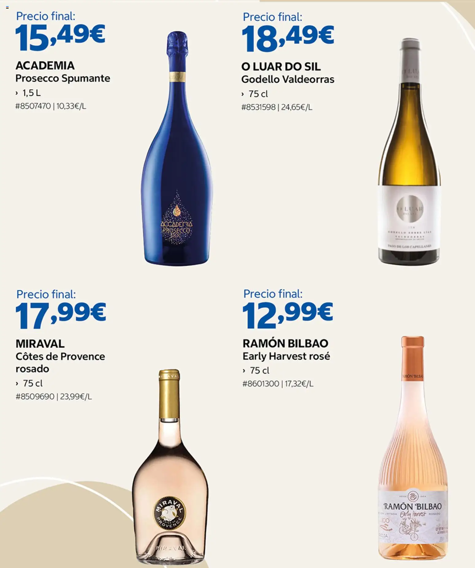 Costco catálogo Vinos │ válido desde el 08/09/2026 | Página: 11 | Productos: Prosecco