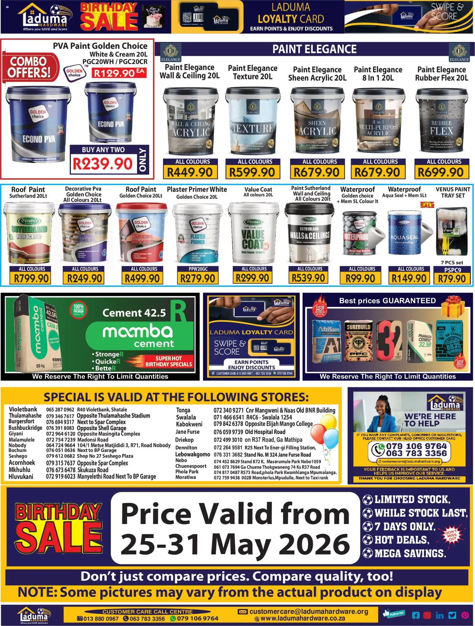 New Laduma Hardware catalogue – valid from 25.05.2026 | Page: 8