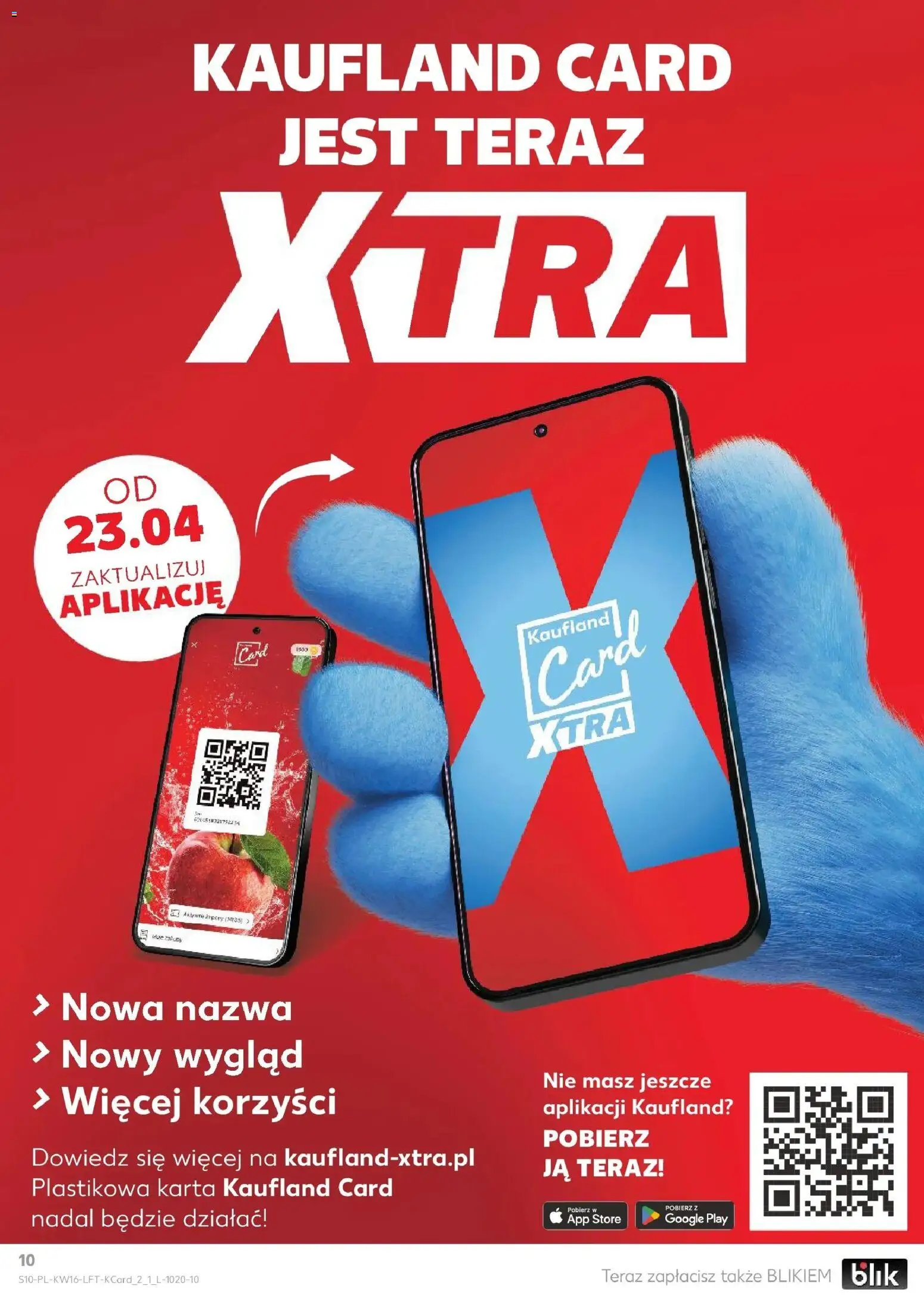 Kaufland gazetka od 16.04.2026 | Strona: 10 | Produkty: Karta