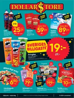 Dollar Store erbjudanden - Förhandsvisning av reklamblad från butik Dollar Store aktuell från 24/08/2026