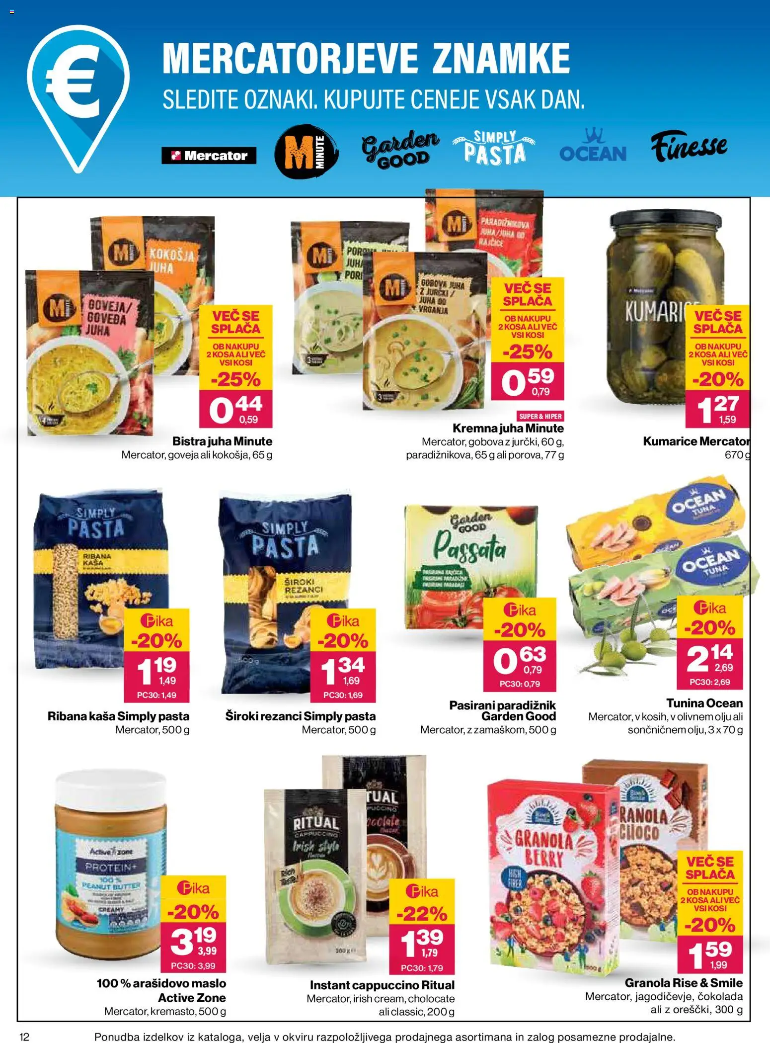Novi Mercator katalog ponudbe – veljaven od 23.07.2026 | Stran: 12