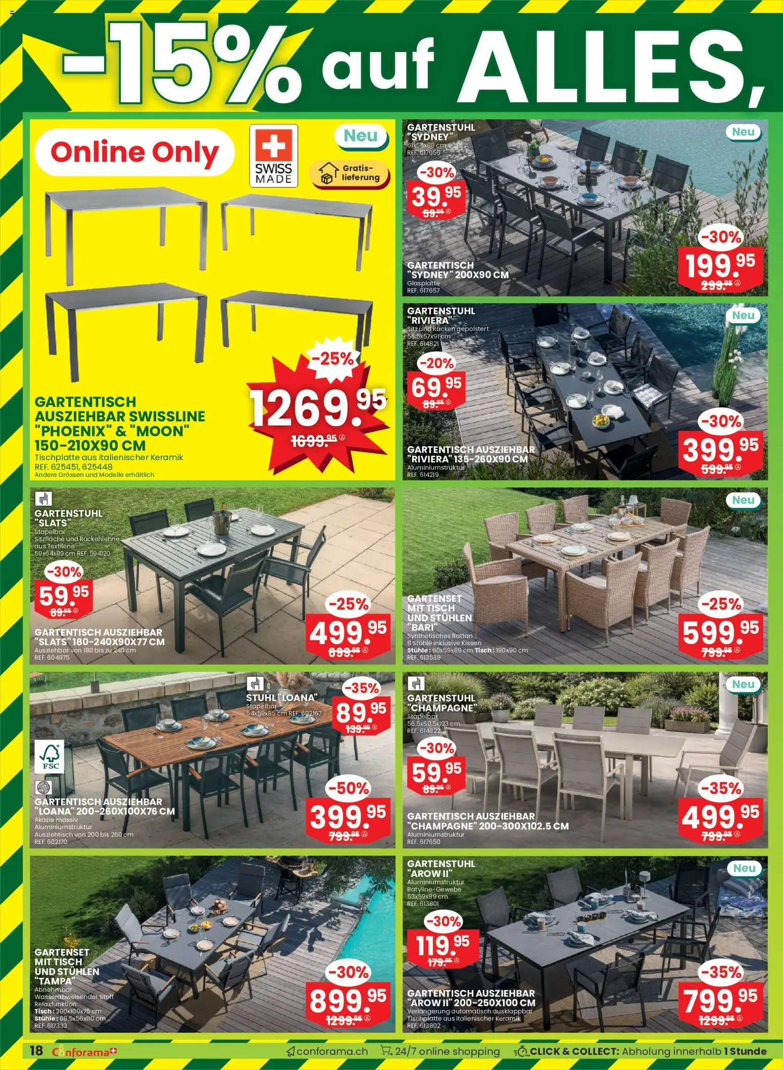 🛍️ Conforama aktionen ab 29.04.2026 » Entdecken Sie exklusive Rabatte und sparen Sie noch heute! 💰 | Schweiz