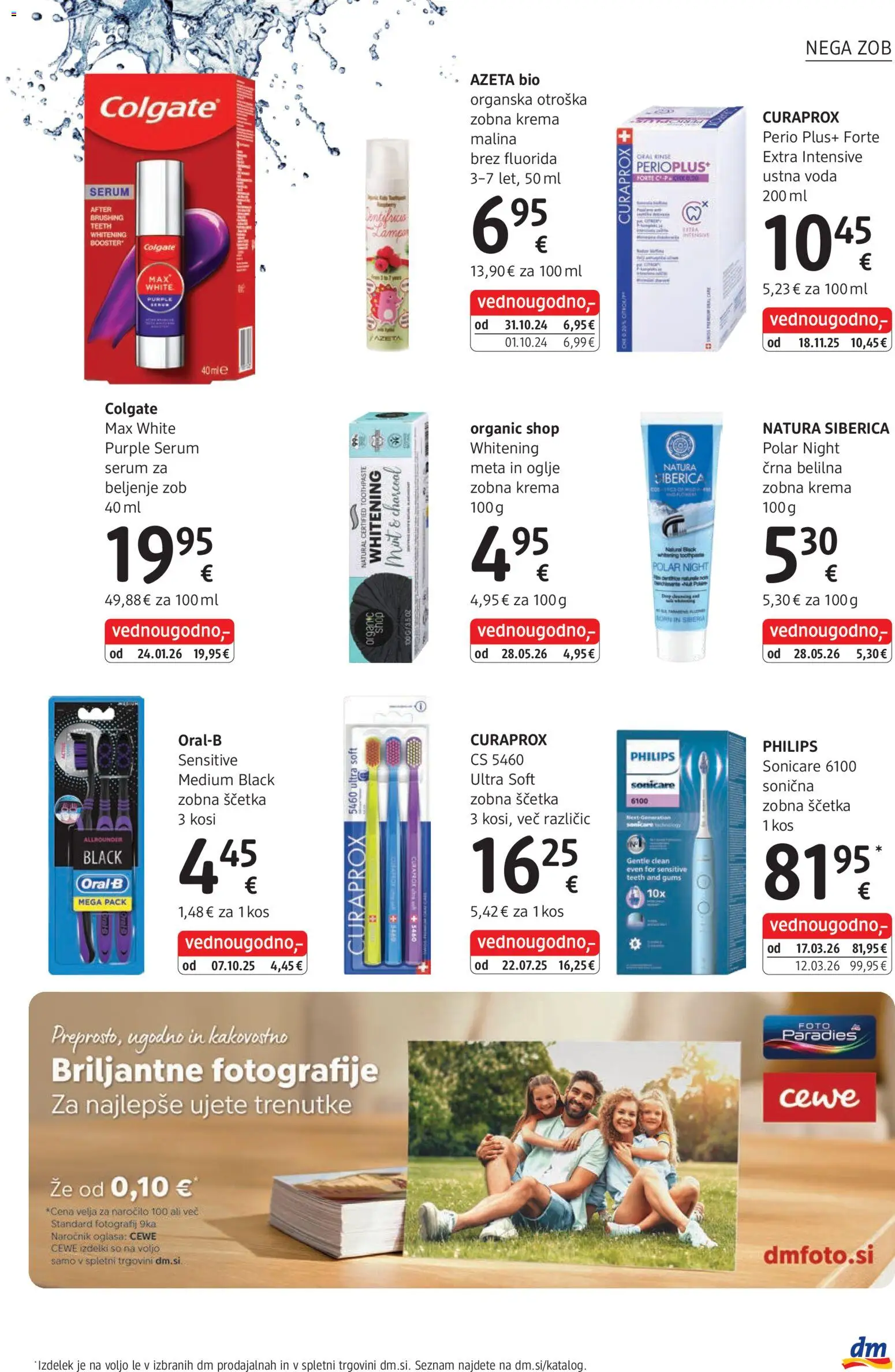Novi DM Drogerie Markt katalog ponudbe – veljaven od 01.06.2026 | Stran: 21 | Izdelki: Kos, Krema, Zobna scetka, Voda