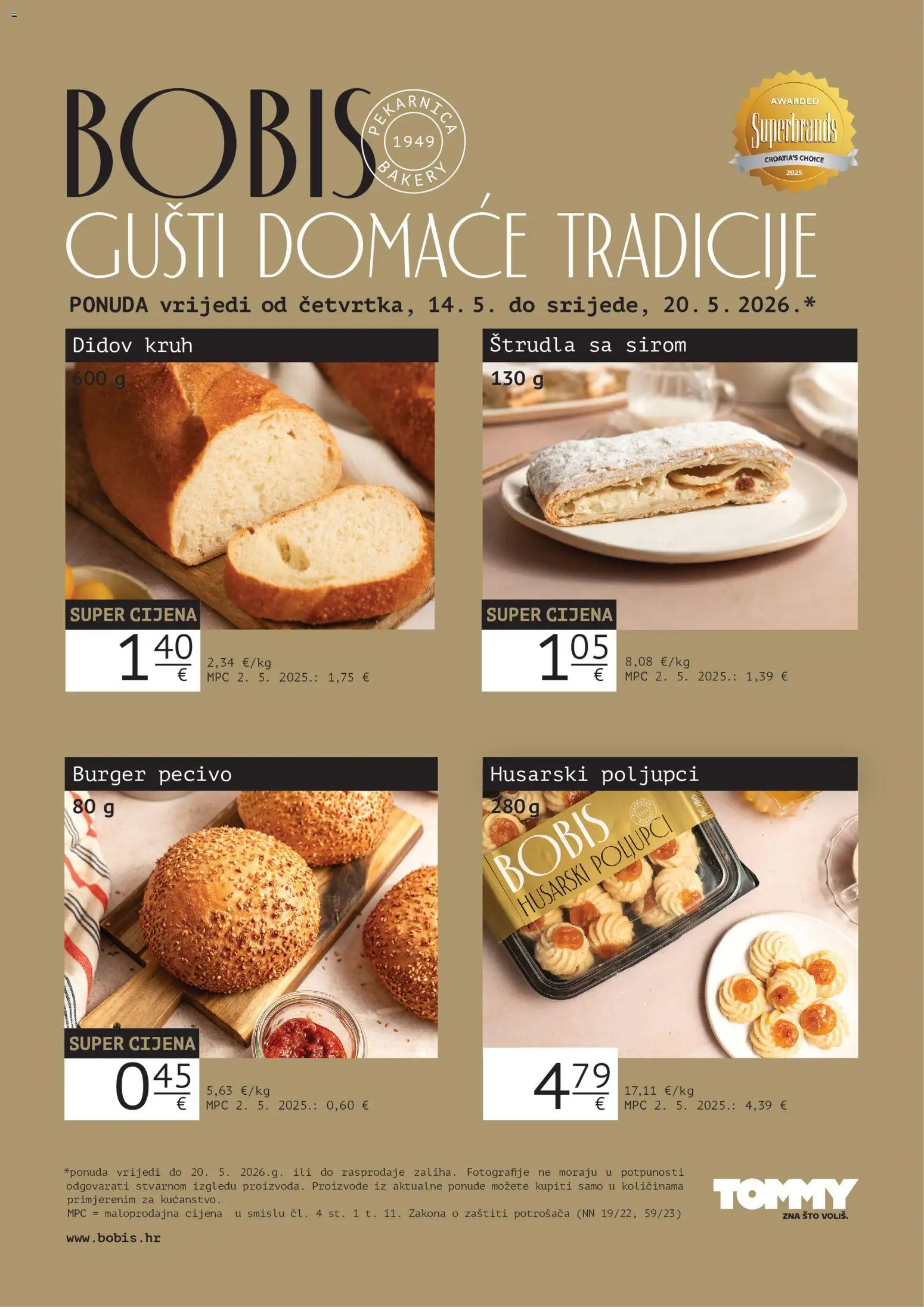 Tommy katalog | vrijedi od 14.05.2026 | Stranica: 1