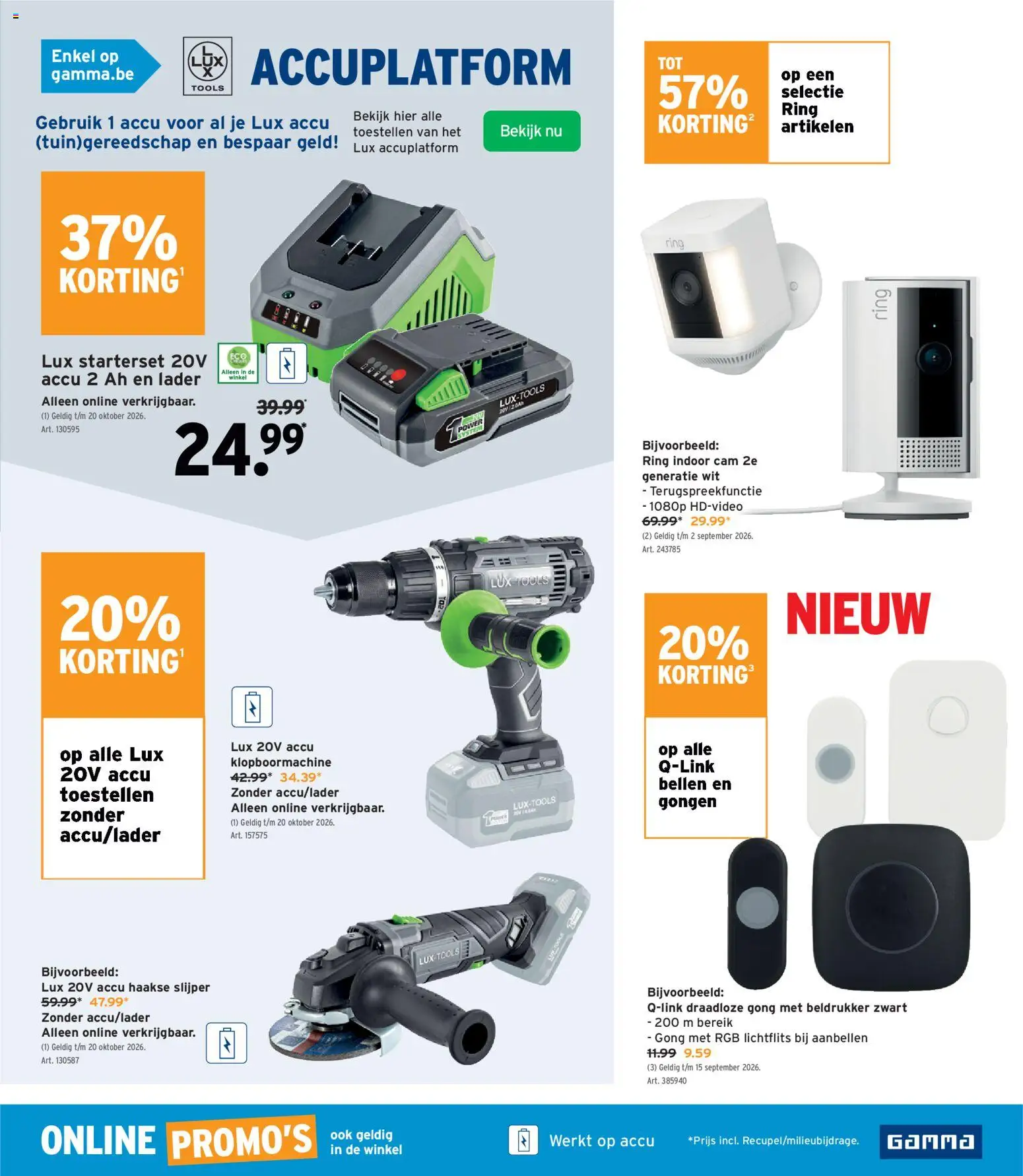 {H1} | Pagina: 13 | Producten: Slijper, Ring, Accu klopboormachine, Klopboormachine