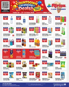 Africa Cash & Carry specials catalogue – valid from 15/10/2026 | Page: 25