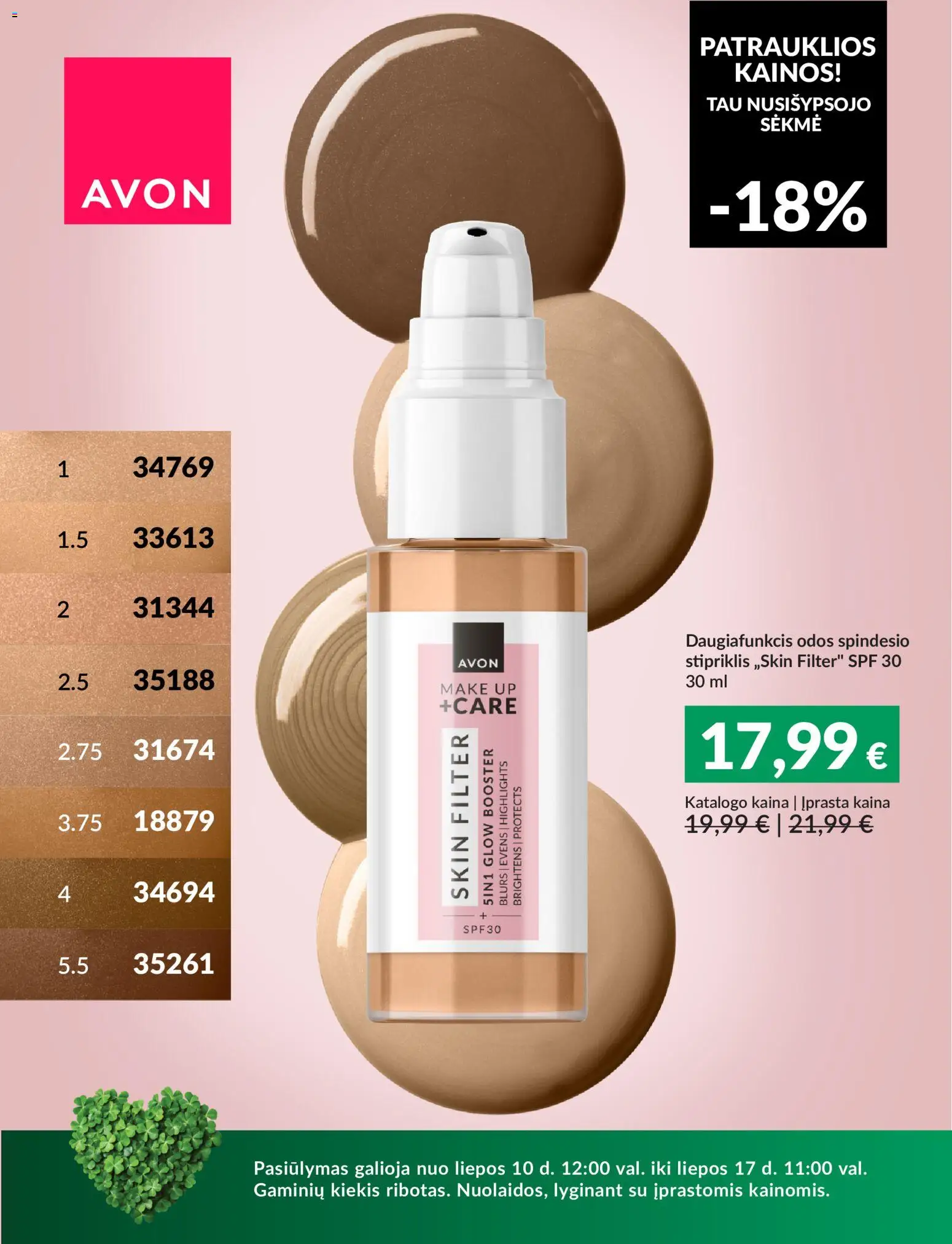 AVON akcijos nuo 2026.07.10 | Puslapis: 3