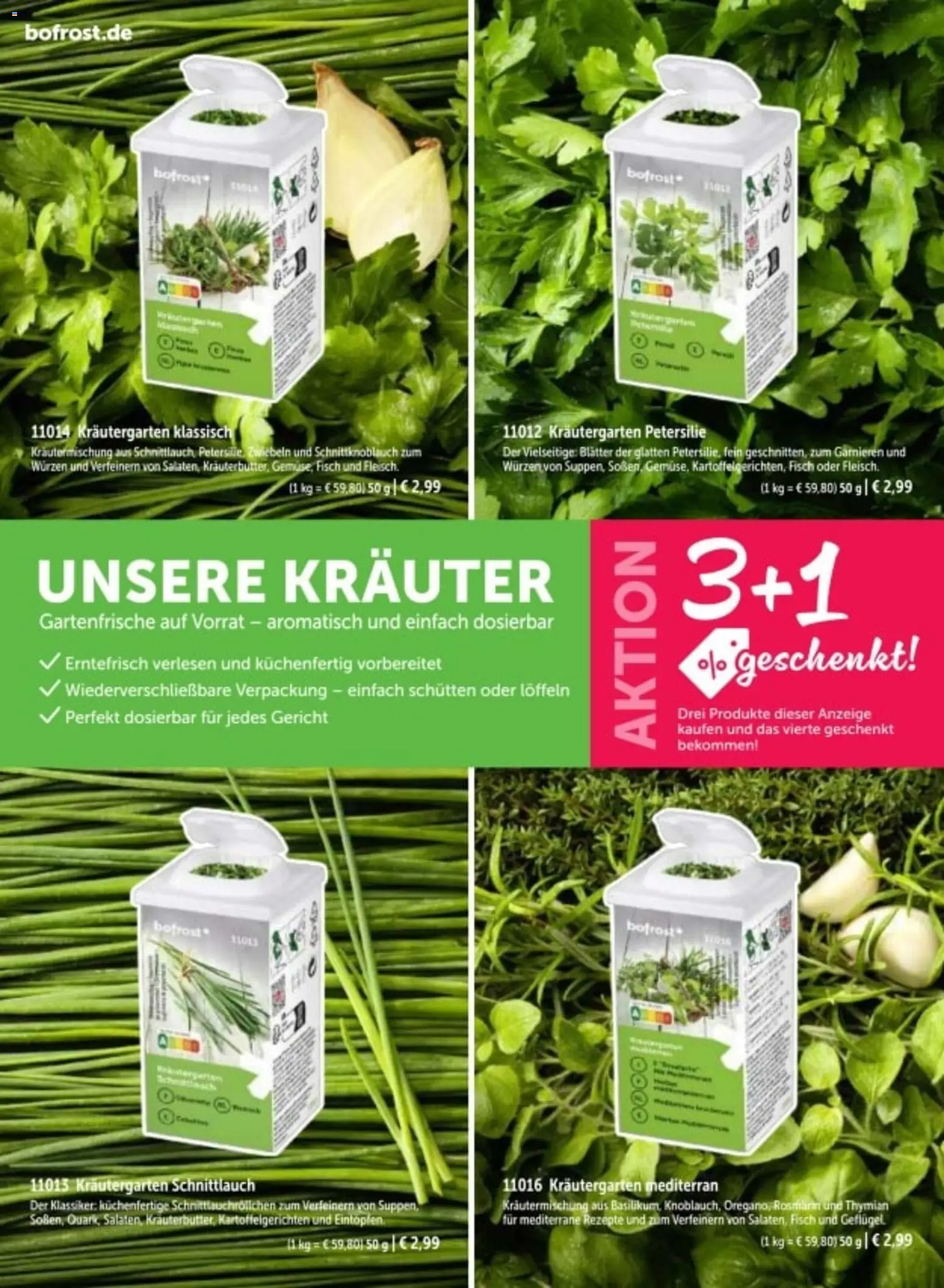Bofrost Katalog – gültig ab 06.03.2026 | Seite: 38 | Produkte: Öl, Fisch, Zwiebeln, Petersilie