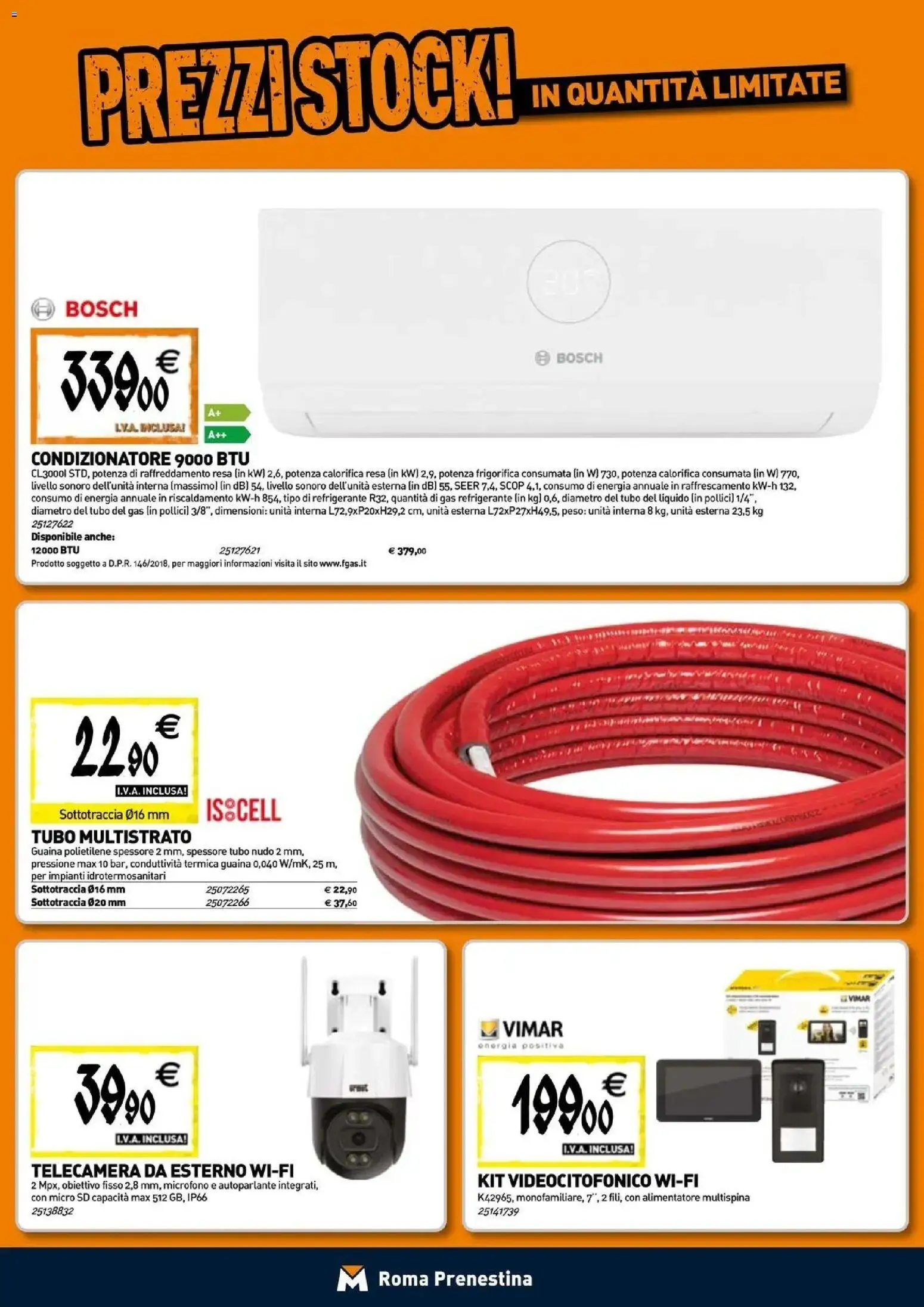 Nuovo TECNOMAT catalogo Roma dal 24/09/2026 > offerte anteprima 🛍️ | Pagina: 10 | Prodotti: Tubo, Microfono, Condizionatore