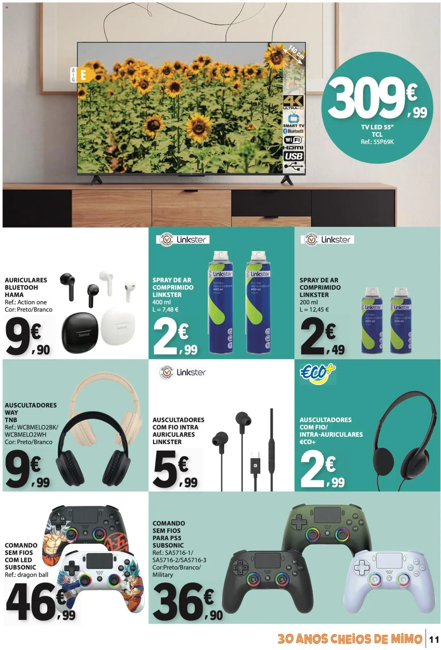 E.Leclerc - Folheto Não Alimentar │ válido de 10/09/2026 | Página: 11 | Produtos: Tv led