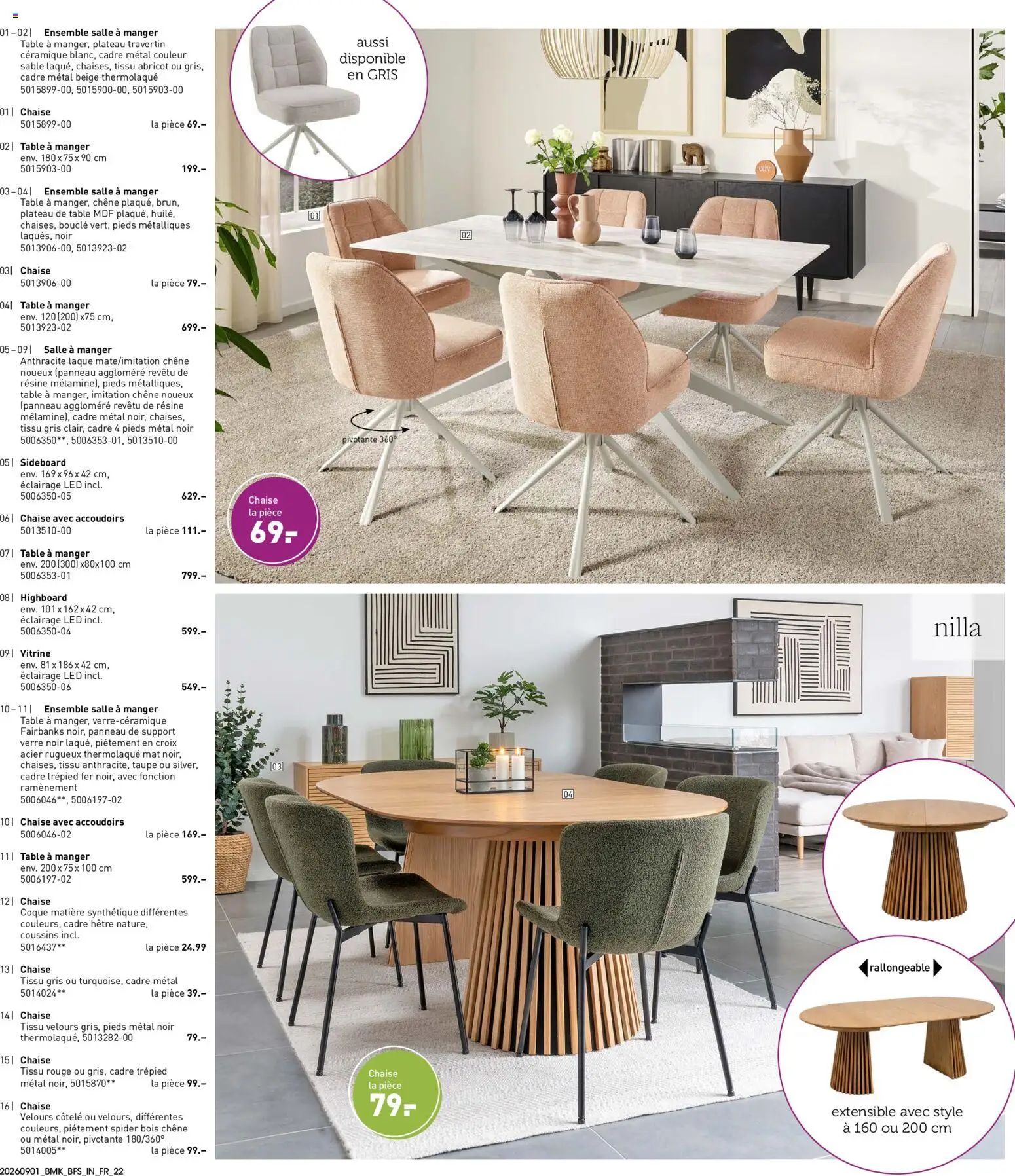 {H1} | Page: 22 | Produits: Plateau, Laque, Chaise, Cadre