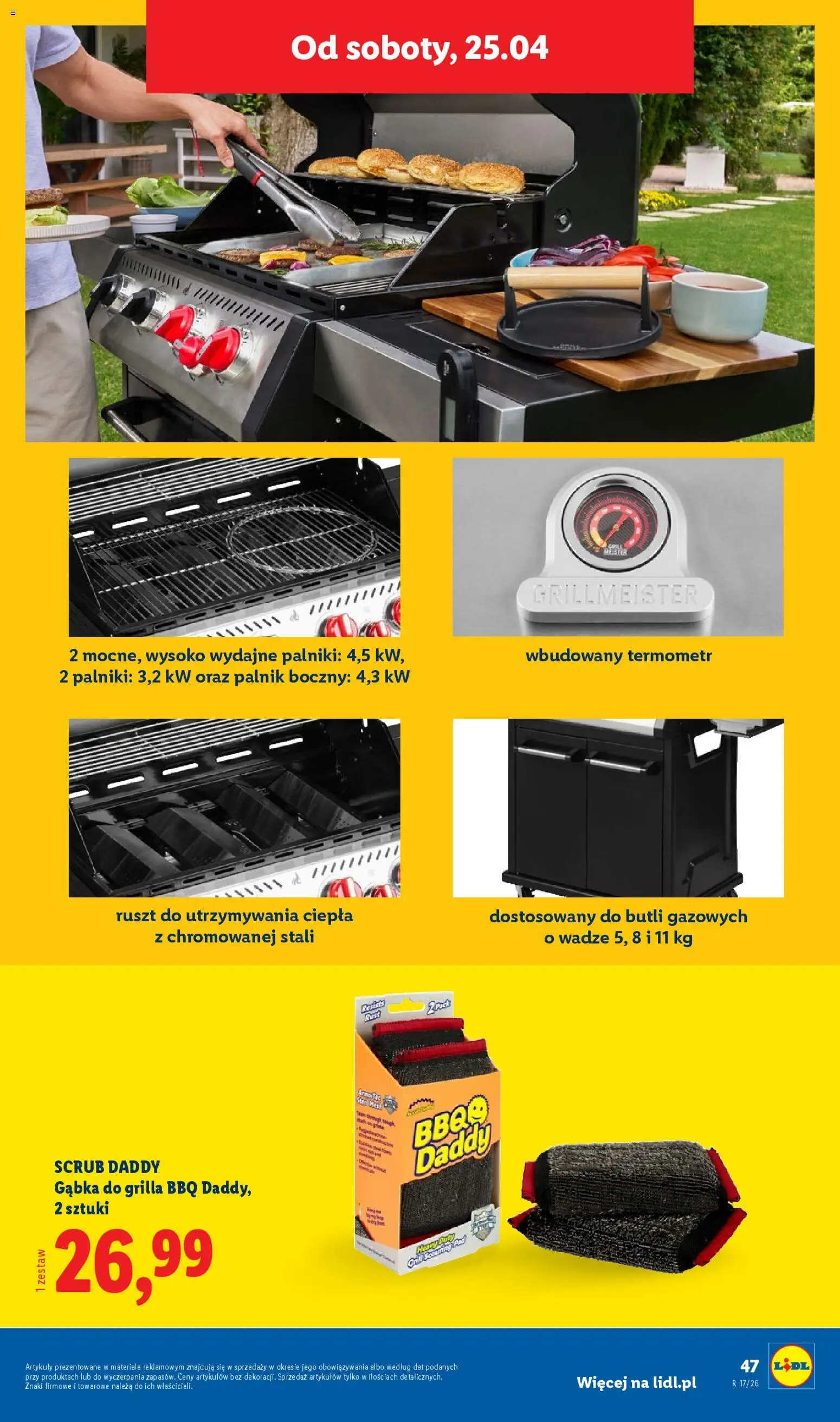 Lidl Katalog od 20.04.2026 | Strona: 61 | Produkty: Termometr, Ruszt, Gąbka
