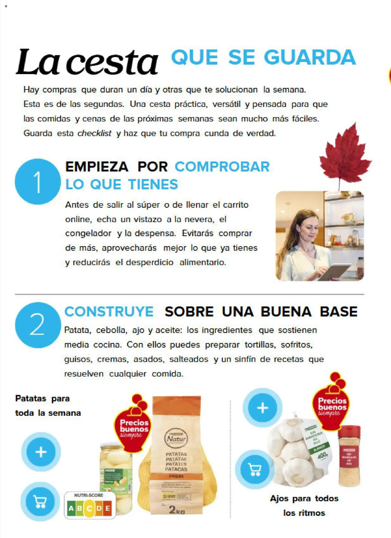 Caprabo Revista │ válido desde el 01/10/2026 | Página: 19 | Productos: Ingredientes, Ajo, Patatas, Cesta