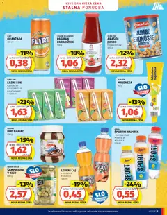 Hofer katalog akcije – veljaven od 01.07.2026 | Stran: 7 | Izdelki: Arašidi, Namaz, Sok, Limona