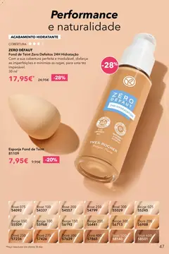 Pré-visualização Yves Rocher Catálogo 7 válido de 12.05.2026 | Página: 47 | Produtos: Esponja