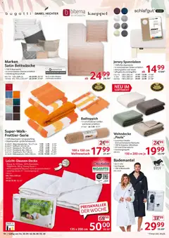 Selgros Nonfood ab 30.04.2026 gültig | Seite: 18 | Produkte: Decke, Bettwäsche, Bademantel