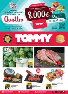 Tommy Katalog - Pregled kataloga iz trgovine Tommy, vrijedi od 06.08.2026