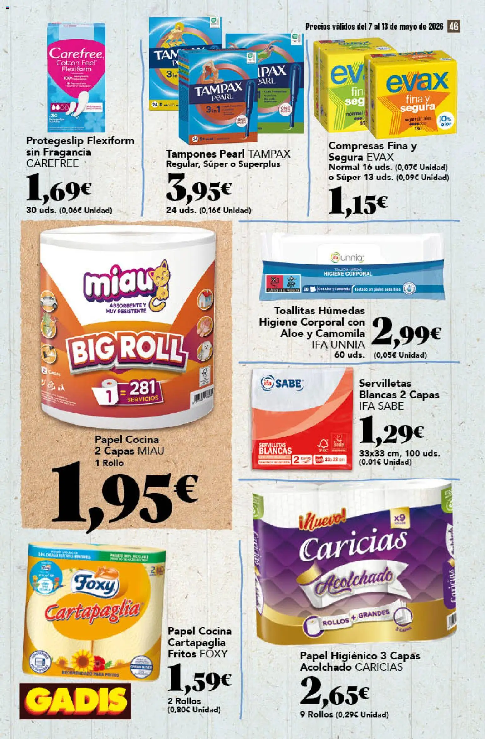 Gadis folleto │ válido desde el 07.05.2026 | Página: 46