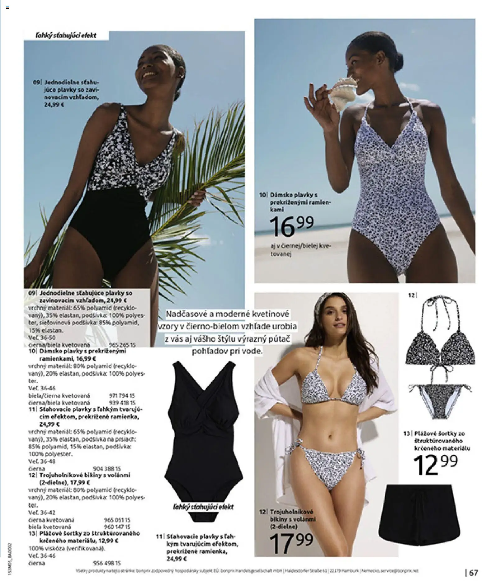 Nové Bonprix akcie – leták je platný od 05.05.2026 | Strana: 69 | Produkty: Plavky, Dámske plavky